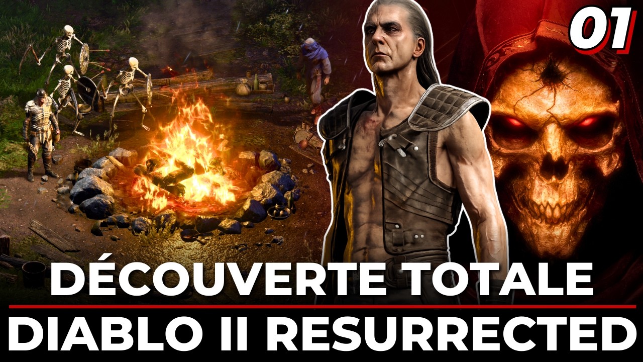 Je joue pour la 1ÈRE fois et je suis DÉJÀ ACCRO - Diablo II Resurrected (01)