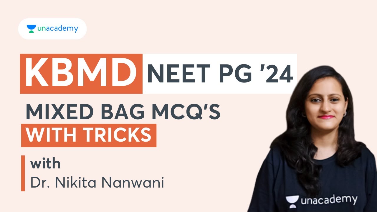 KBMD - Mixed Bag MCQs with Tricks  | Dr. Nikita Nanwani