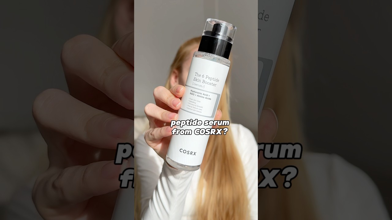 Peptide serum from COSRX?🤔#cosrx #serum #skincareproducts #skincarereview #kbeauty #koreanskincare