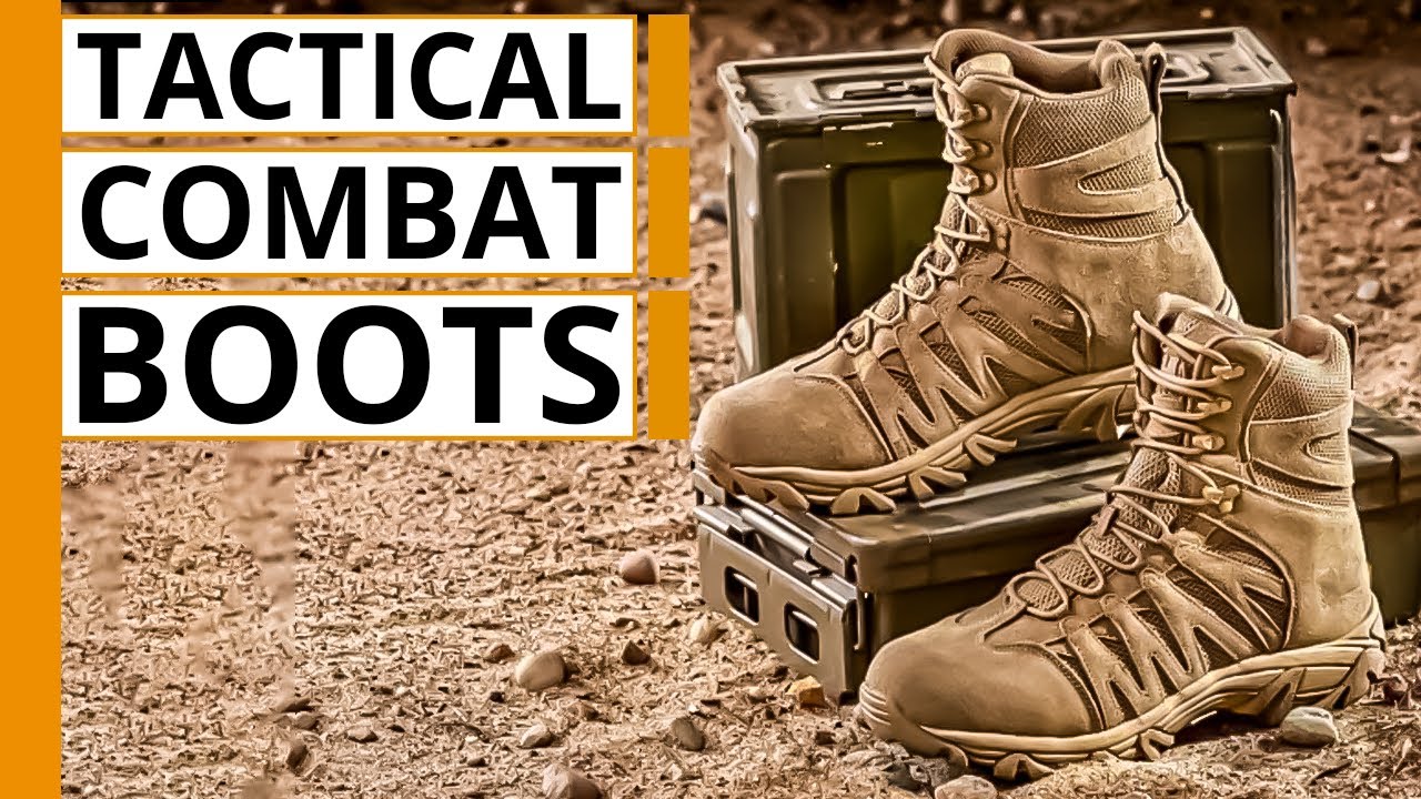 Top 5 Best Tactical Combat Boots for Military & Survival