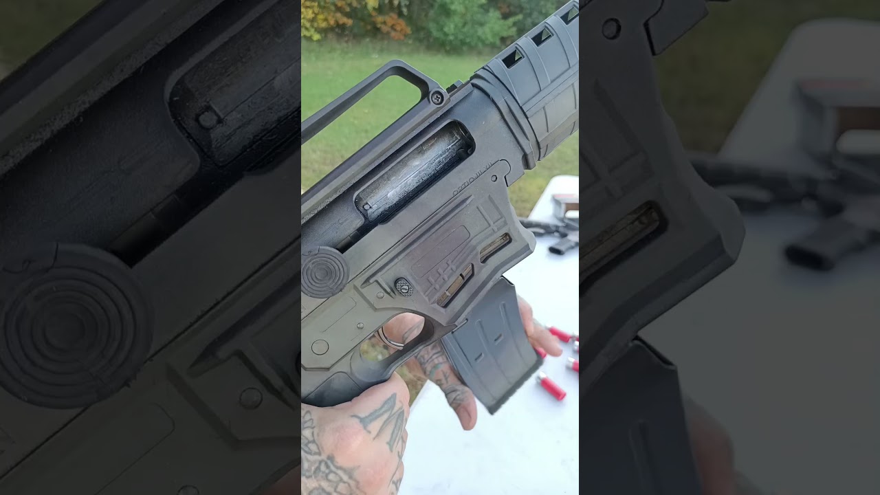 AR-12 SHOTGUN CENTURION OPTIO III #shorts #shotgun #asmr #pewpew #youtubeshorts #rangeday #12gauge