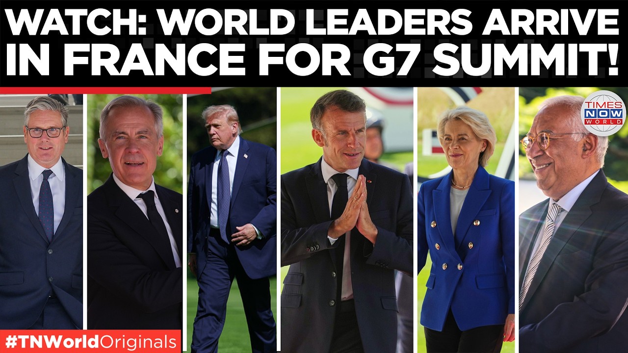 G7 SUMMIT 2026: Trump, Starmer And Carney Join World Leaders In &Eacute;vian, France For Crucial G7 Talks!
