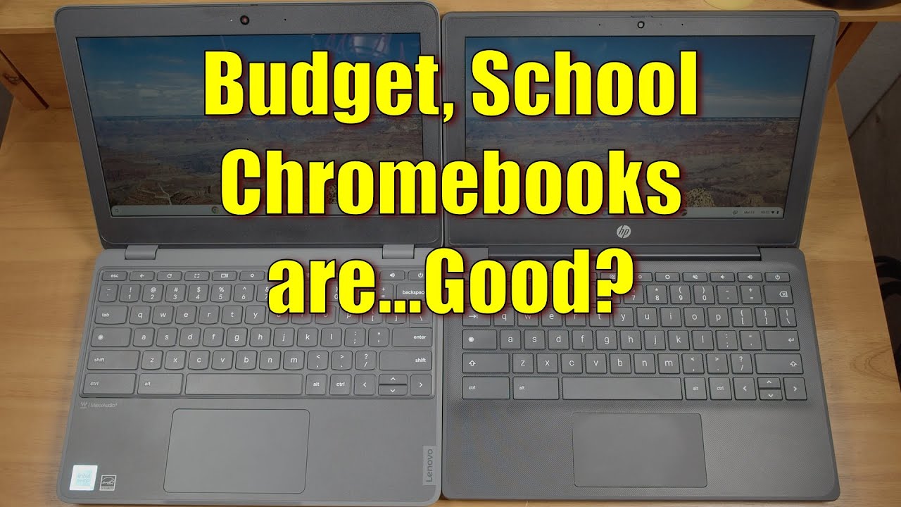 Budget Laptops - Lenovo 100e 4th Gen, HP Fortis G1m