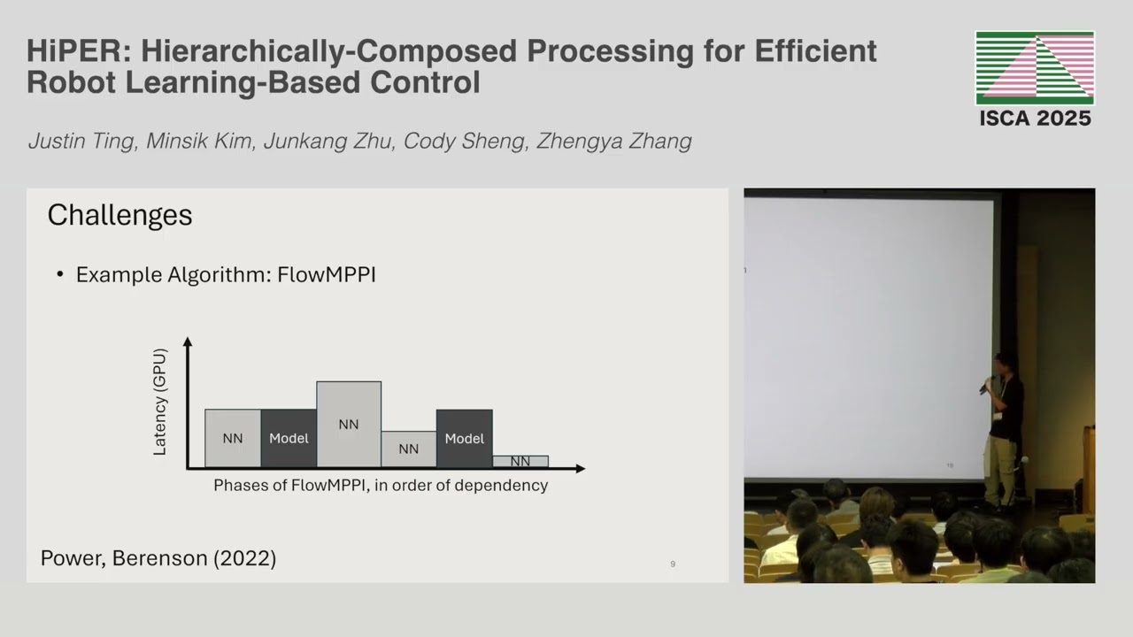 ISCA'25 - Session 3B - HiPER: Hierarchically-Composed Processing for Efficient Robot Learning-Based