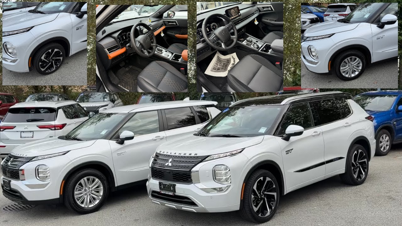 2025 Outlander PHEV - BASE VS FULLY LOADED visual comparison