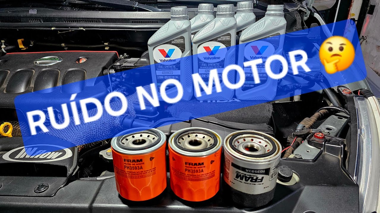 Deu ruído no motor, e agora quem é o culpado?