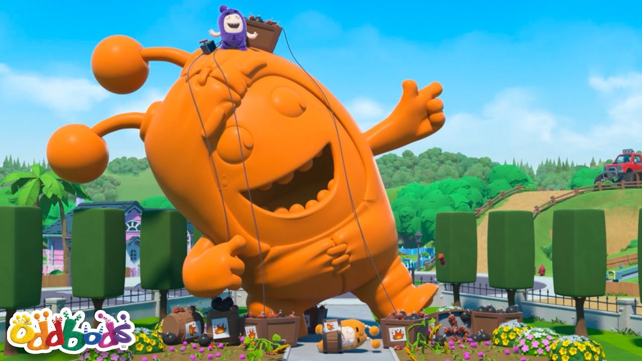 🗽Statue of Slicky + More!🤣 | OddBods | Moonbug Kids - Arts and Crafts For Kids
