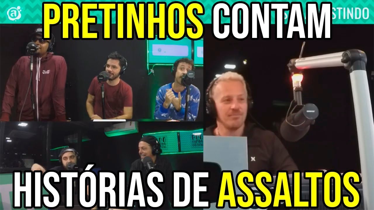 Pretinhos contam hist&oacute;rias de assaltos