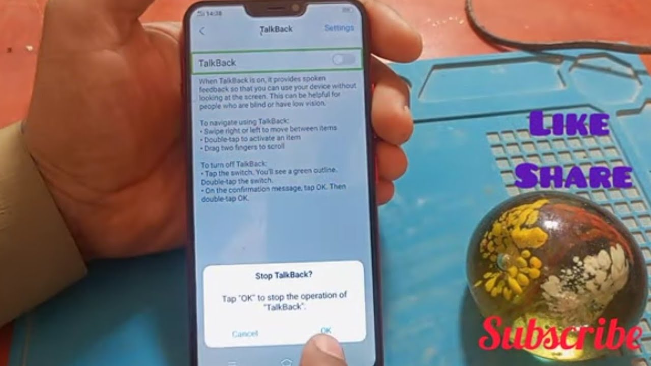 How to Turn off Talkback on Vivo y81, y83 y85, y91, y95 | Disable double tuch screen on vivo mobile