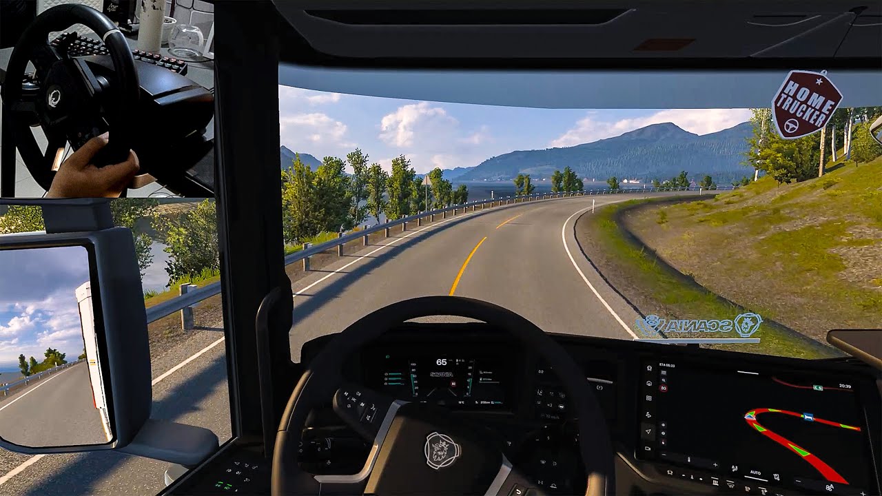 [ETS2 1.57] EXPLORING NORDIC HORIZON Troms&oslash; to Alta Norwegia