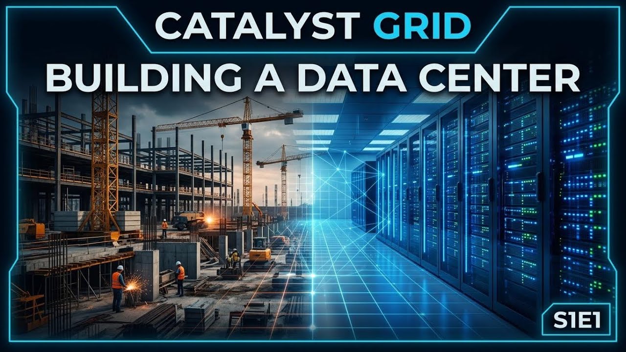 Catalyst Grid | Series 1 Episode 1 —Building a Data Center From Scratch (Project IRONGATE Blueprint)