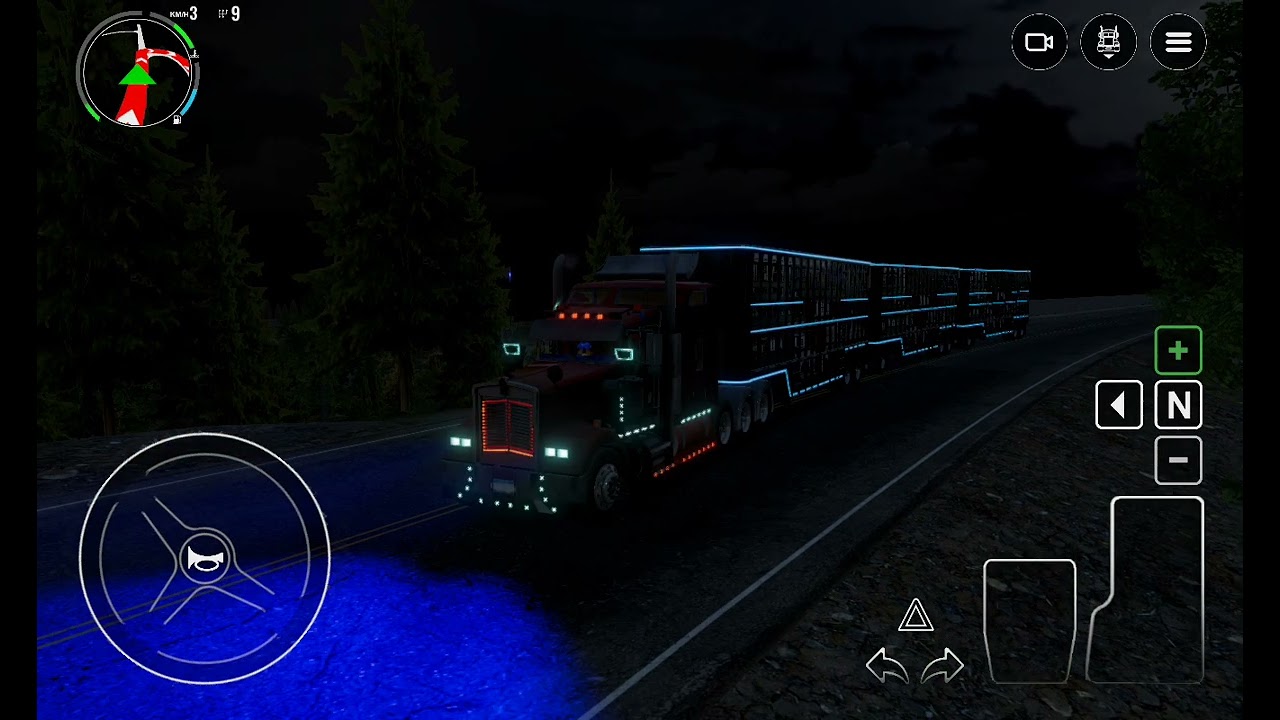 Llevando triple remolque con la kenworthW900(última parte)