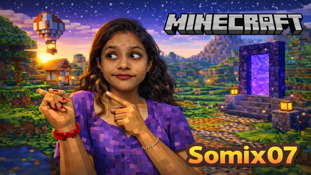 Bakse bhari duniya meh Kho Gayiii......!!|| Minecraft Gameplay Day - 1 || Goal 1000 subscriber