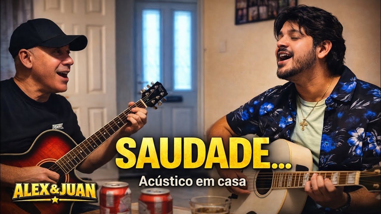 SAUDADE (Acústico) – Violão e Voz | Alex & Juan