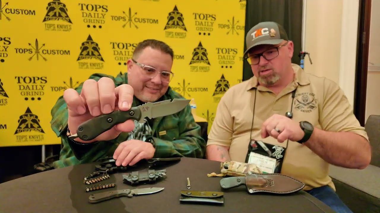SHOTSHOW 2026, @TOPSKnivesofficial RPG is here and Big B tells us about it!