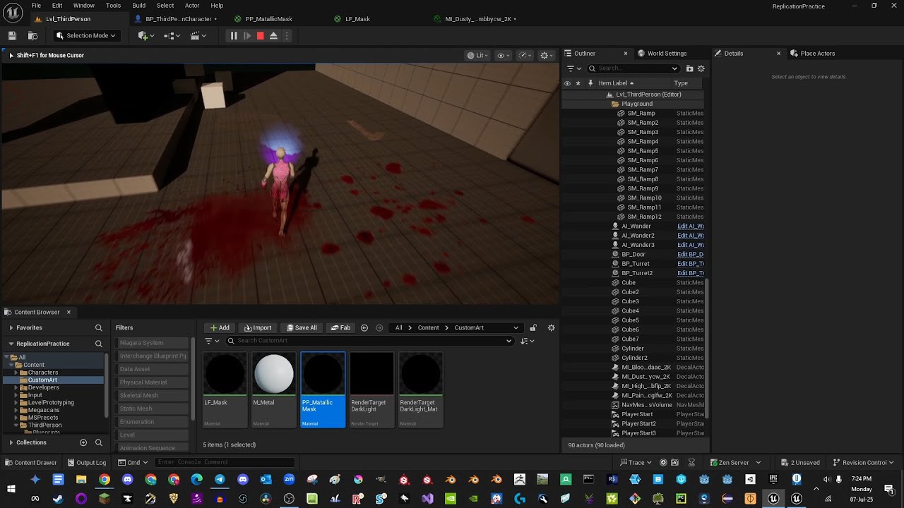 Unreal Black Light Tutorial 5.6 [Again But Slower]