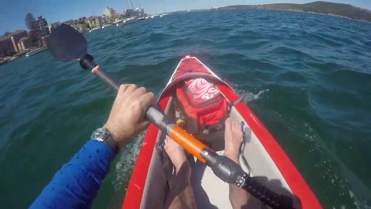 KXOne Slider 410 Australia - inflatable kayak at Manly, Sydney