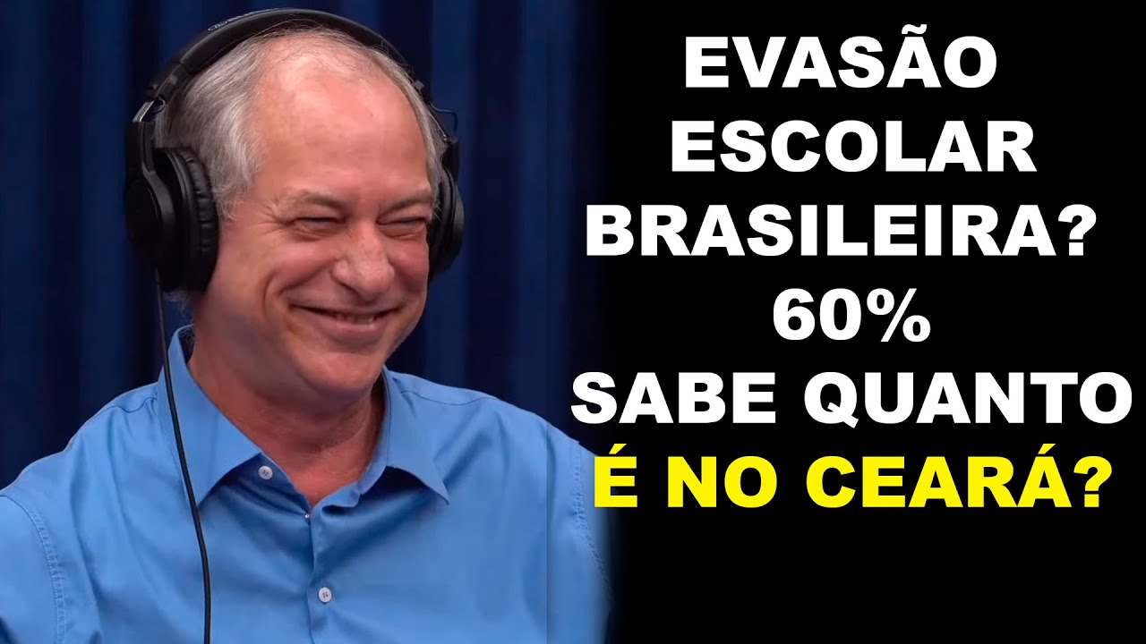 CIRO GOMES sobre a diferença da esducação no Ceará pro resto do Brasi