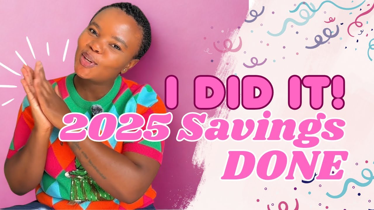 COMPLETED ALL MY 2025 SAVINGS🎉100 Envelope | Snowball | Low Income