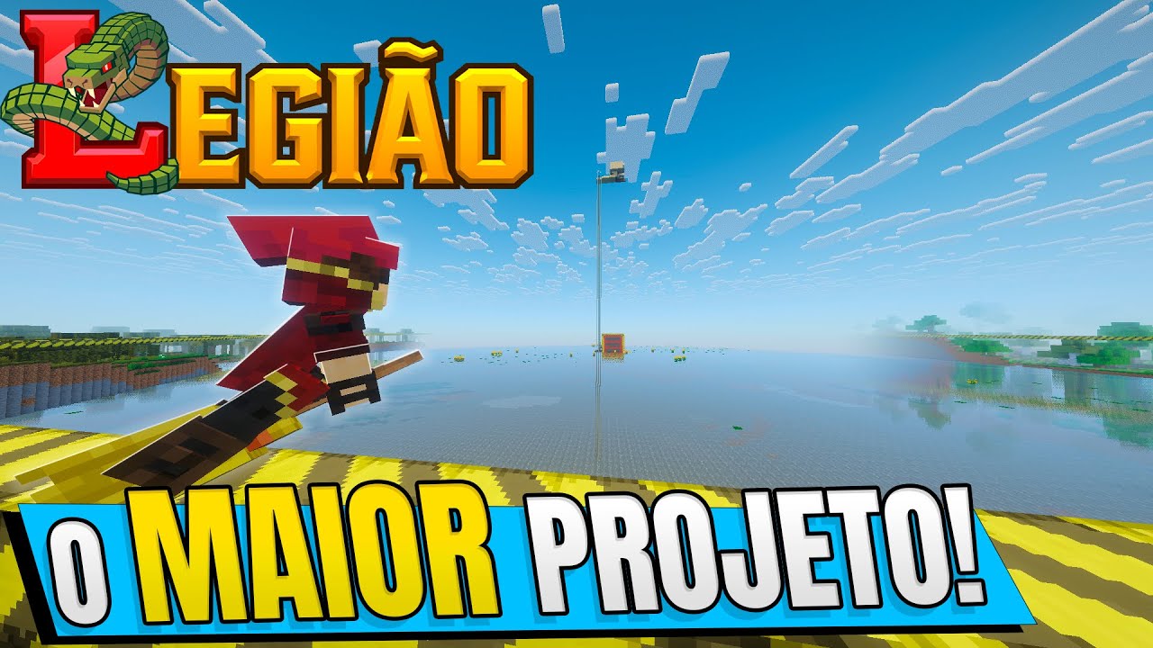 EU FIZ A MAIOR FARM DE BRUXA DESTE SERVIDOR! MINECRAFT LEGIÃO #06