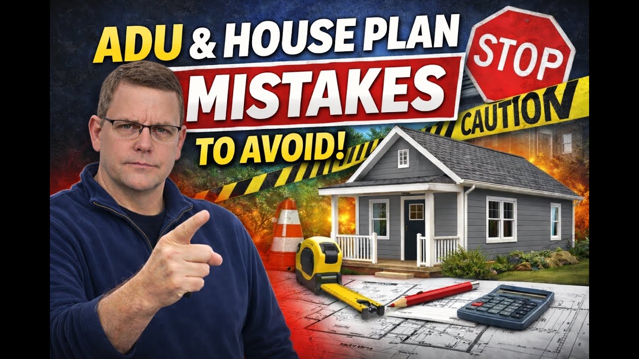 ADU & House Plan Mistakes to Avoid | What Most People Learn Too Late