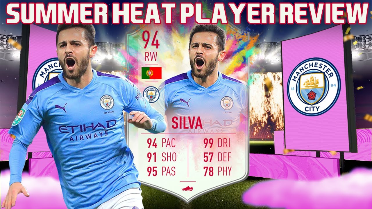 WHAT AN UPGRADE! 94 SUMMER HEAT BERNARDO SILVA PLAYER REVIEW! FIFA 20 ULTIMATE TEAM
