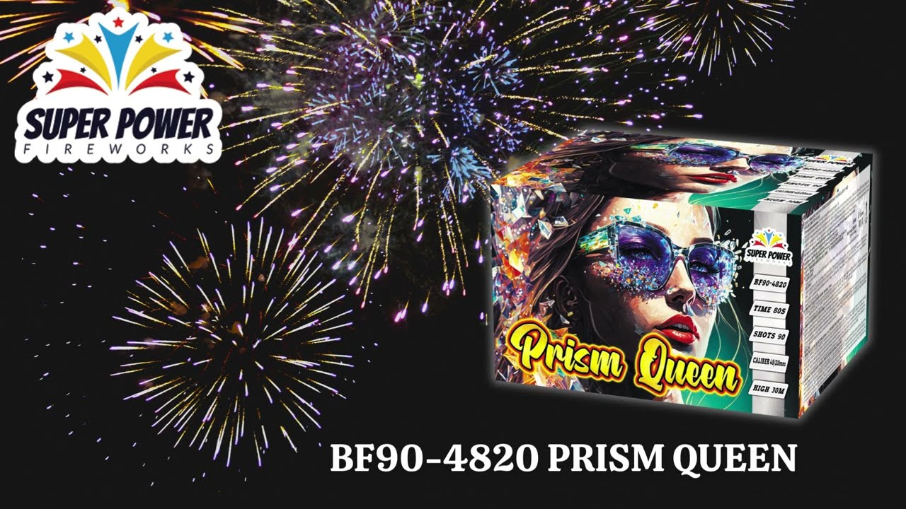 NOWOŚĆ! Wyrzutnia z fontanną BF90-4820 PRISM QUEEN