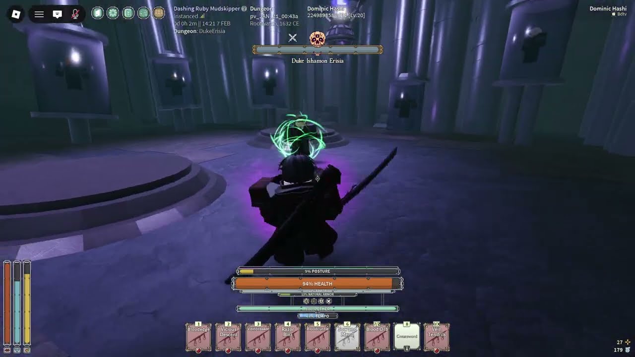 Matando al Duke solo.