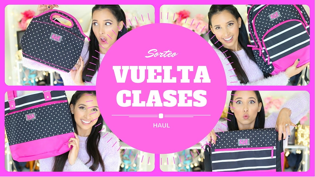 HAUL Vuelta a Clase 2016 + SORTEO!!