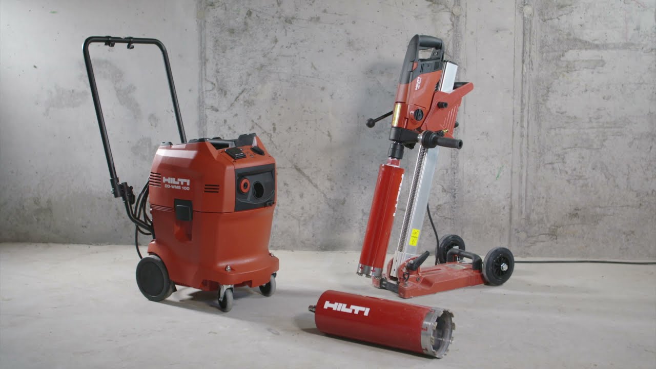 Hilti DD 150-U and WMS 100 with Bluetooth Connectivity - How it works