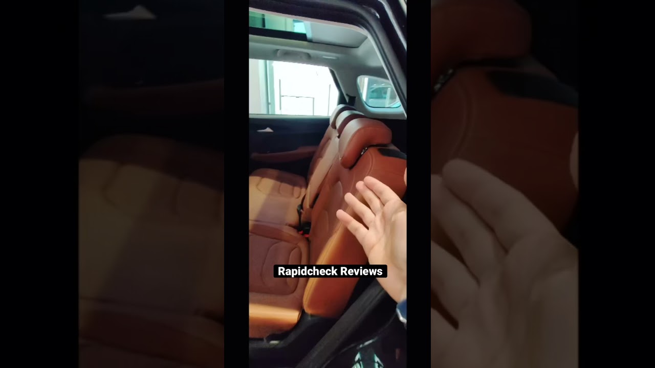 MG Hector 7 Seater ki 3rd Row mei kaise jaye 