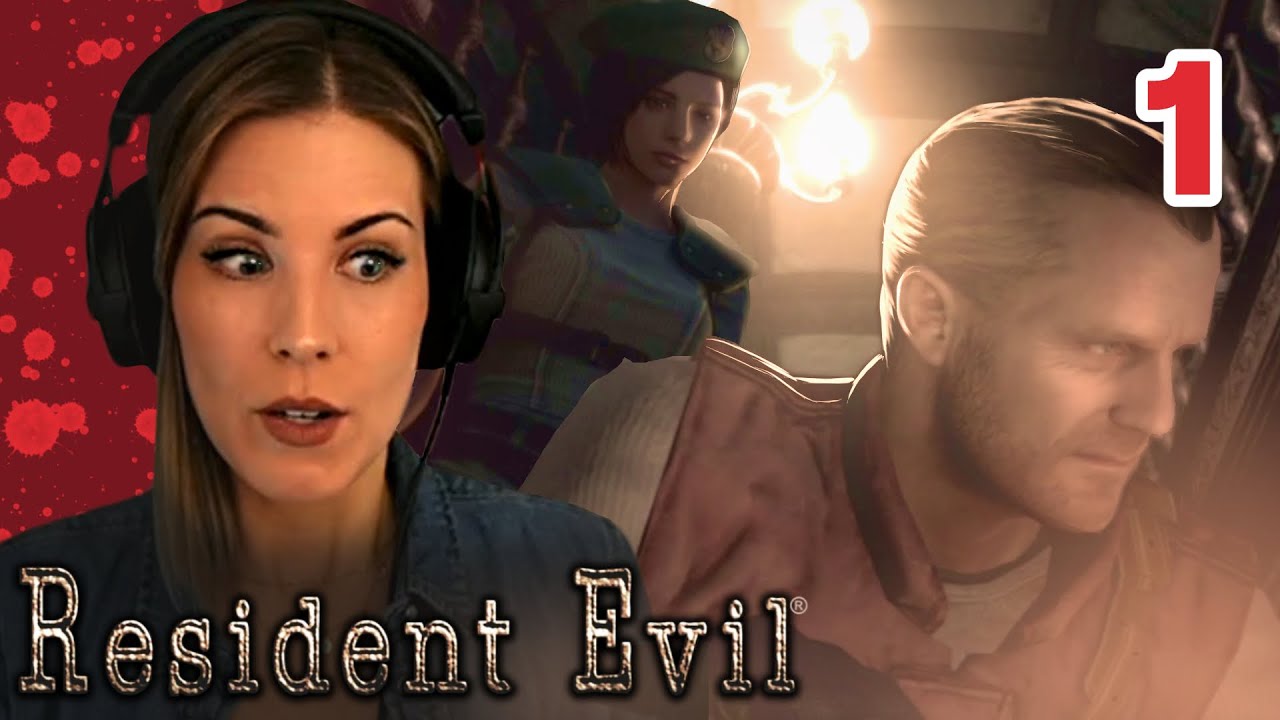 First time playing the BEST remake of all time: Resident Evil Remake - longplay part 1