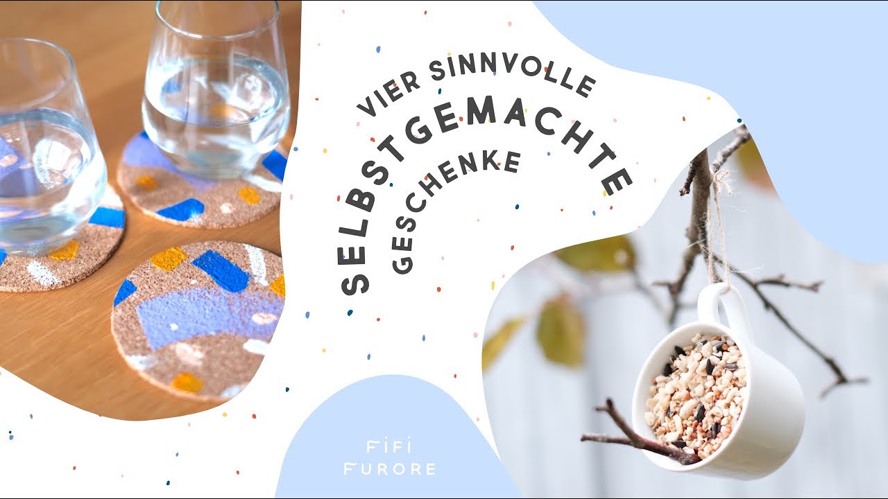 Vier sinnvolle, einfache Weihnachts-DIYs | Sch&ouml;ne, selbstgemachte Geschenke | Basteln im Advent