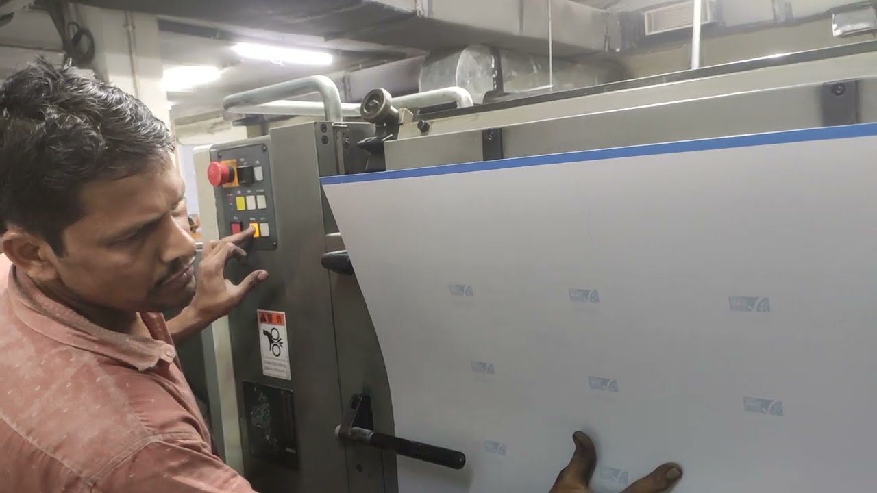 komori #Lithrone S26 #Jyoti Graphics #SK VLOGS #Komori Full  CPC AUTO PLATE #JYOTI# komori machine #