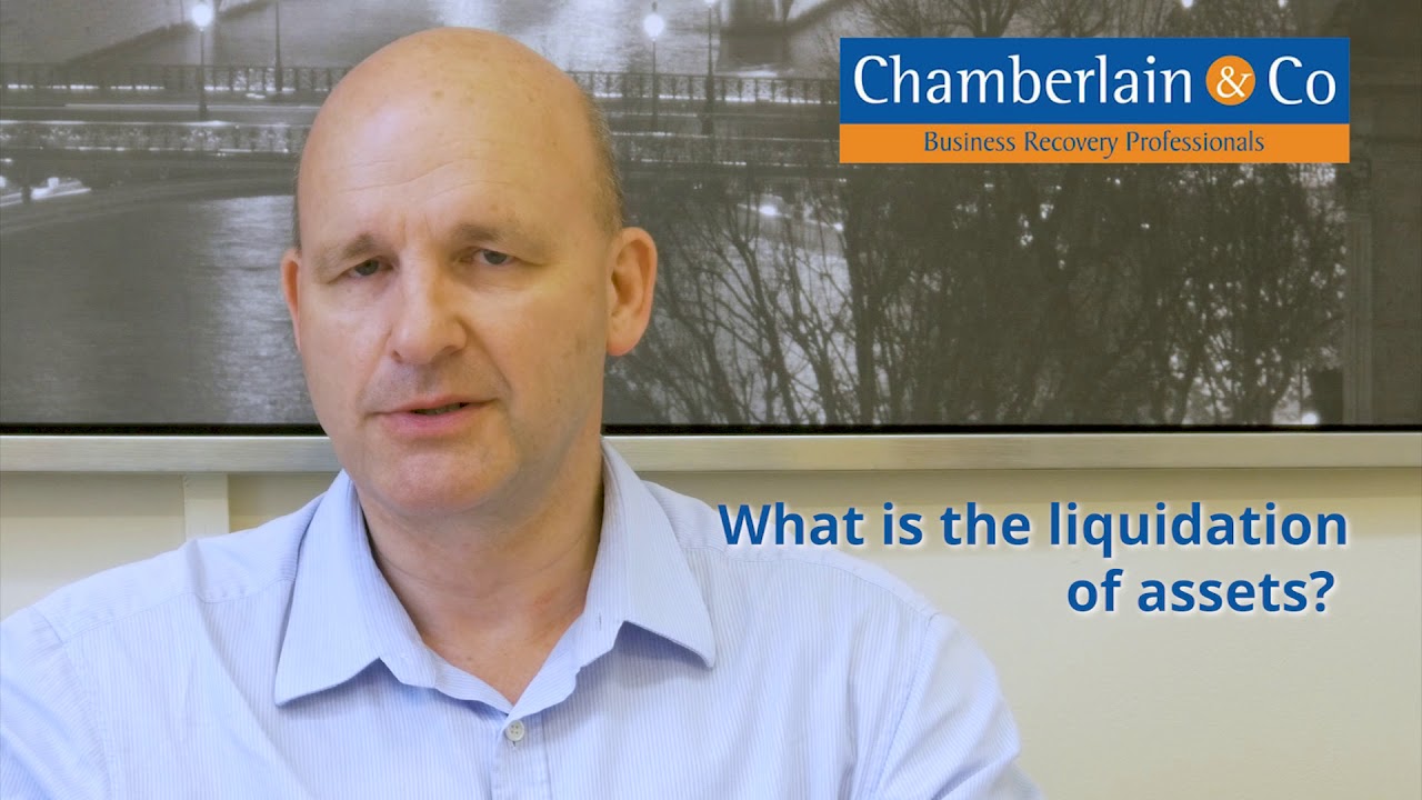 What is the liquidation of assets?