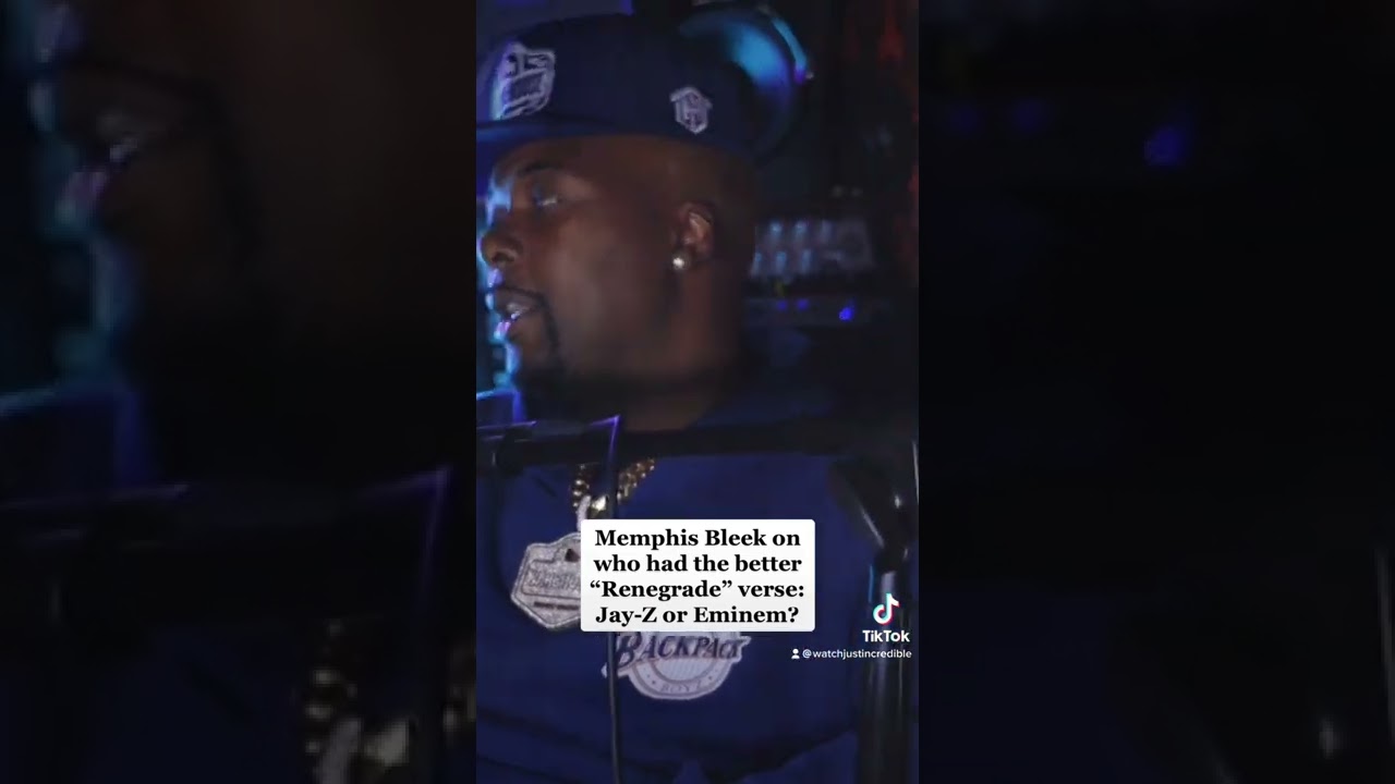 Memphis Bleek on who had a better verse on &ldquo;Renegade&rdquo; - Jay-Z or Eminem?