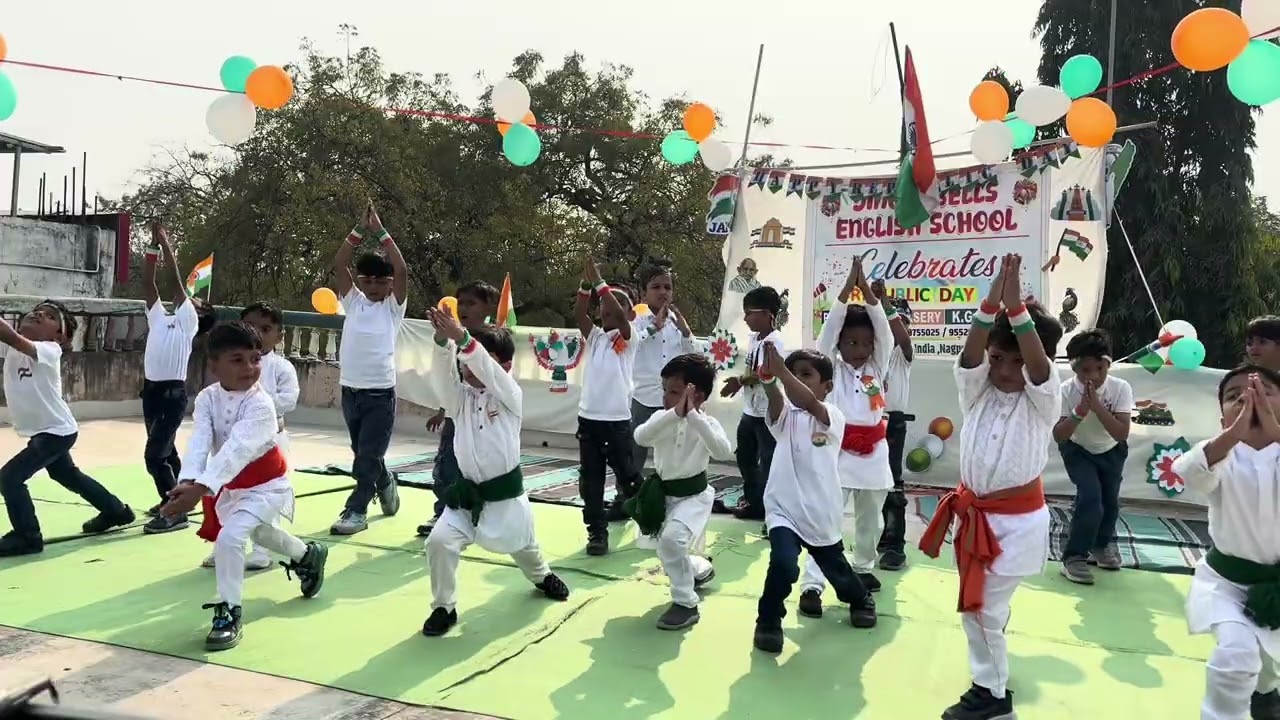VANDE MATARAM DANCE BY KG 1 and KG 2 