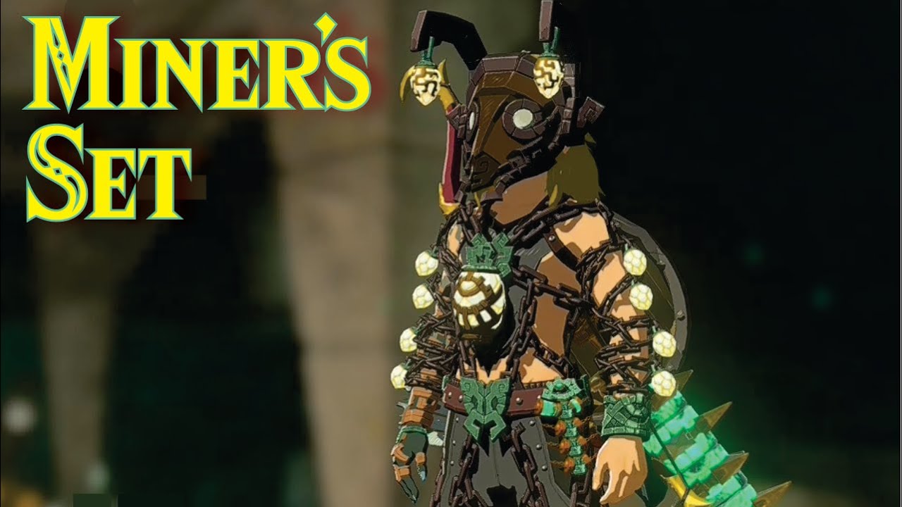 Zelda Tears of the Kingdom #46 - How to get the Miner's Set (PT-BR)
