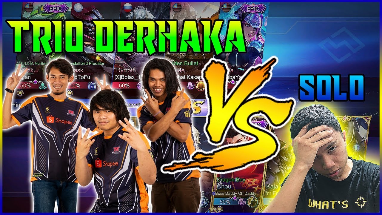 DADDY HAS BEEN SCAMMZZ. SOLO MEET DEADLY TRIO!!!!