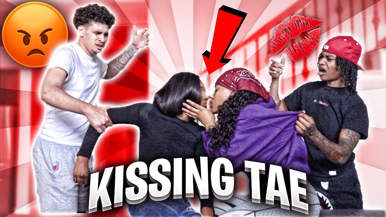CAUGHT KISSING TAE PRANK ON JAZZ & JORDAN!!😱