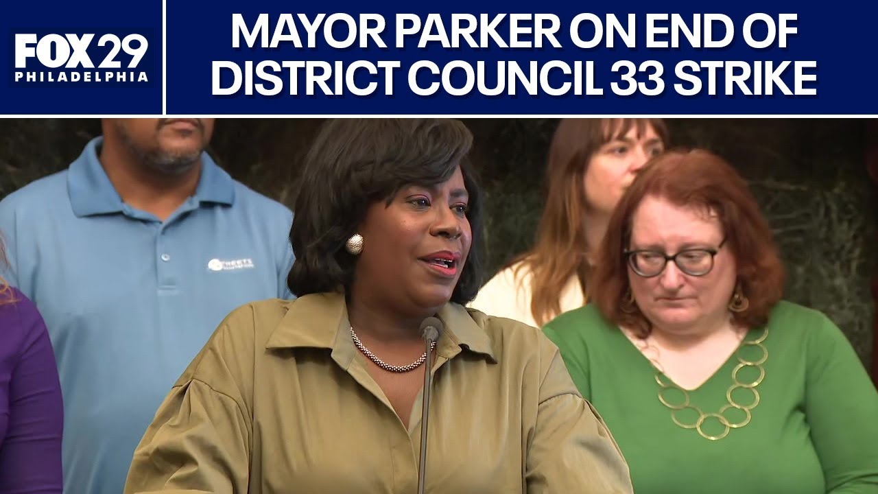 Mayor Parker on end of District Council 33 strike: full press conference