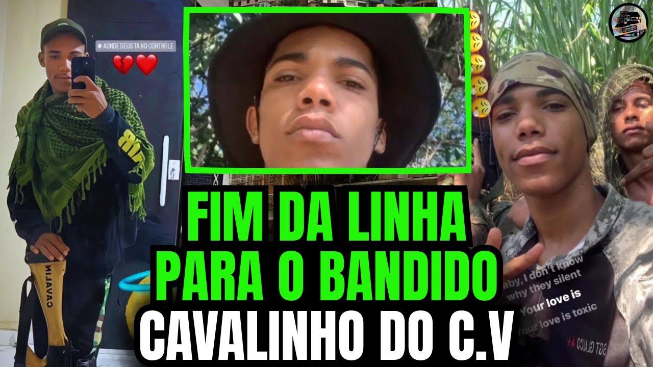 FIM DA LINHA PARA O TRAFICANTE CAVALINHO DO CORTE 8 EM CAXIAS.