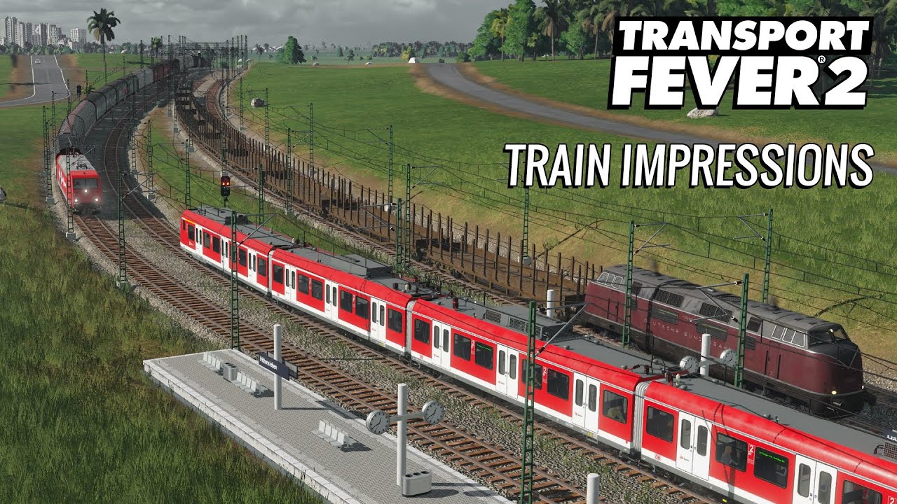 Transport Fever 2 Train Impressions & Cinematics [21:9]