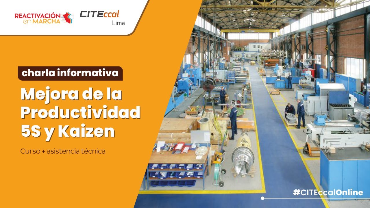 Mejora de la Productividad 5S y Kaizen en empresas de calzado