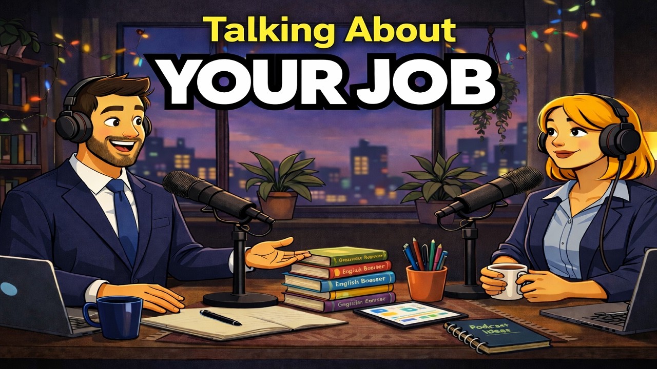 Learn How to Talk About Your Job in English | Real English Conversation Practice | English Podcast