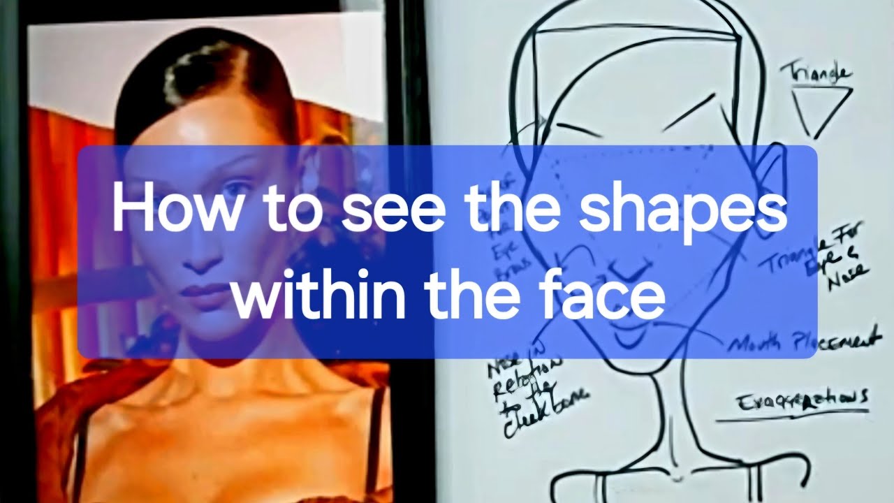 How to Draw the Triangle and Diamond Head Shapes