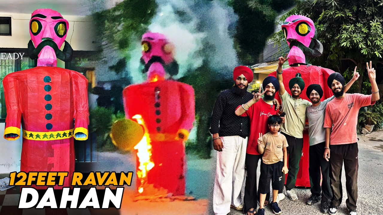 РАВАН ДАХАН НА ДУСЕХРЕ 2025 | МАЗА АГЬЯ ПУРА