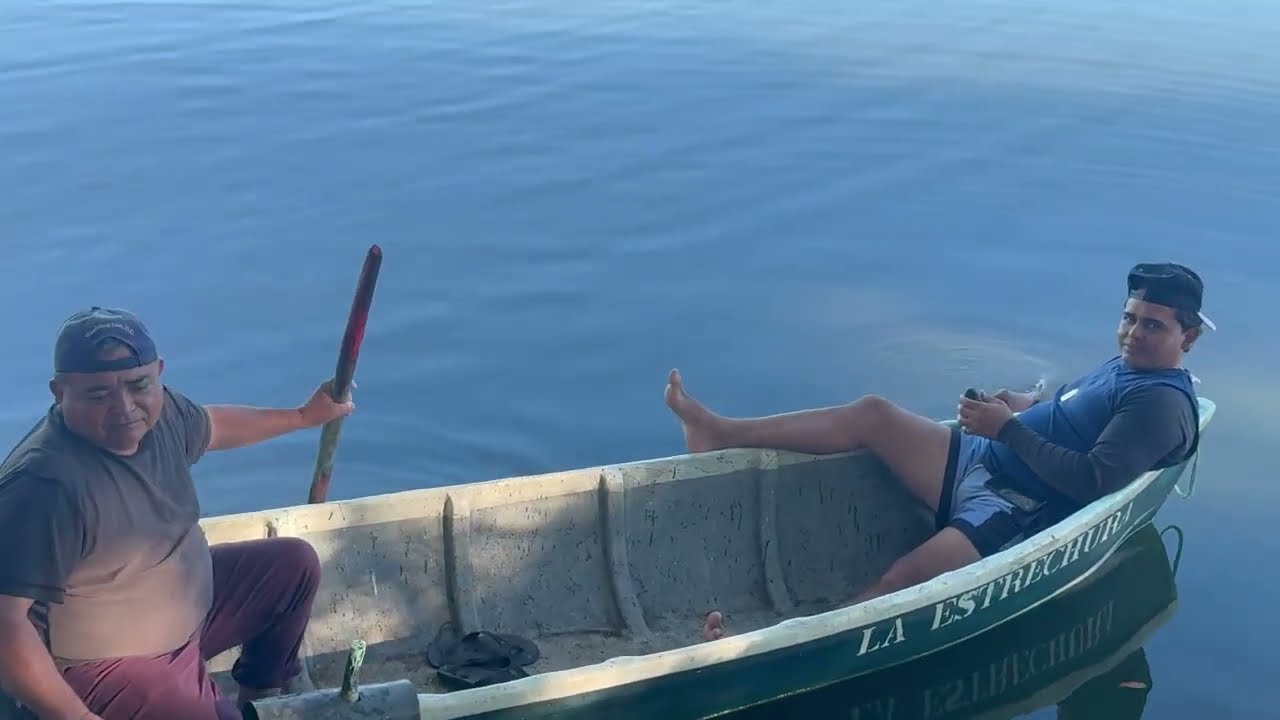 La Estrechura, Laguna de Olomega '' Lugar de Pesca