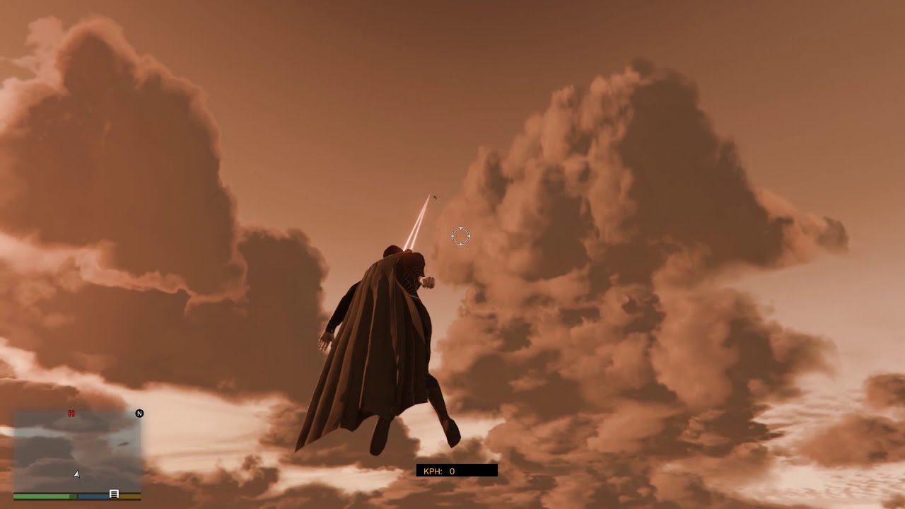 GTA 5 - Superman VS Doomsday on Mars