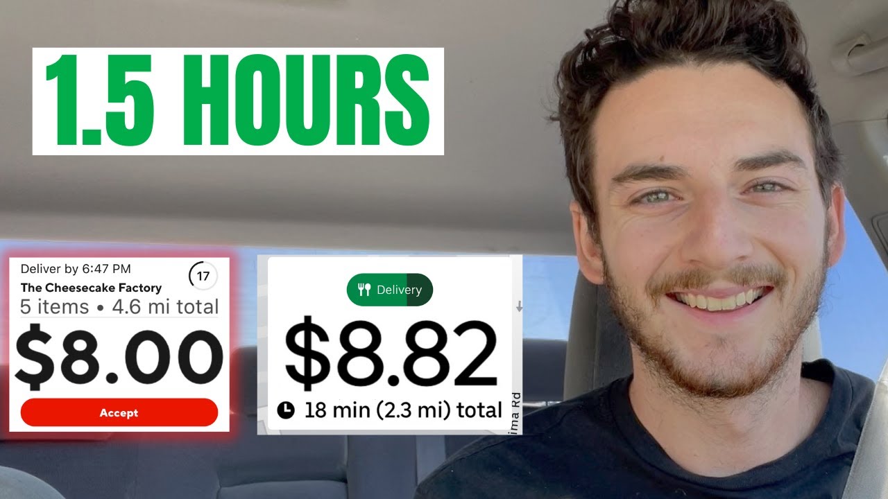 DoorDash & Uber Eats Earnings (As A Side Hustle)